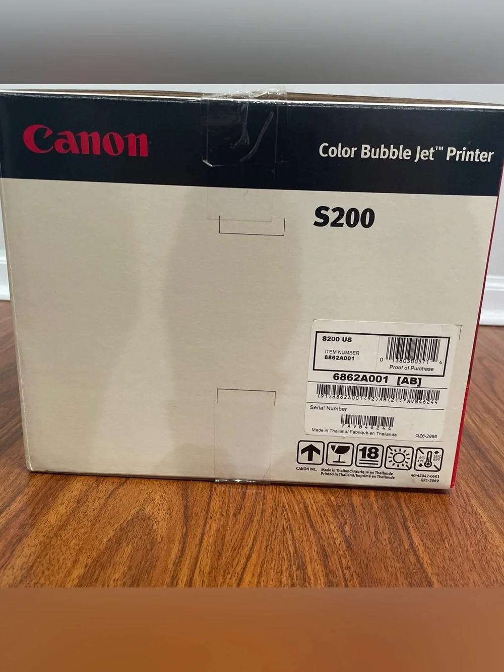 Canon retail box